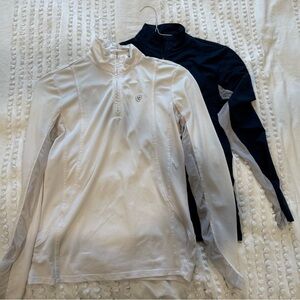 Ariat Sunshirt Bundle (2) White, Navy - Size Small